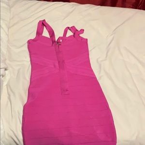 Pink Bebe dress